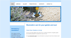 Desktop Screenshot of homesowngardens.com